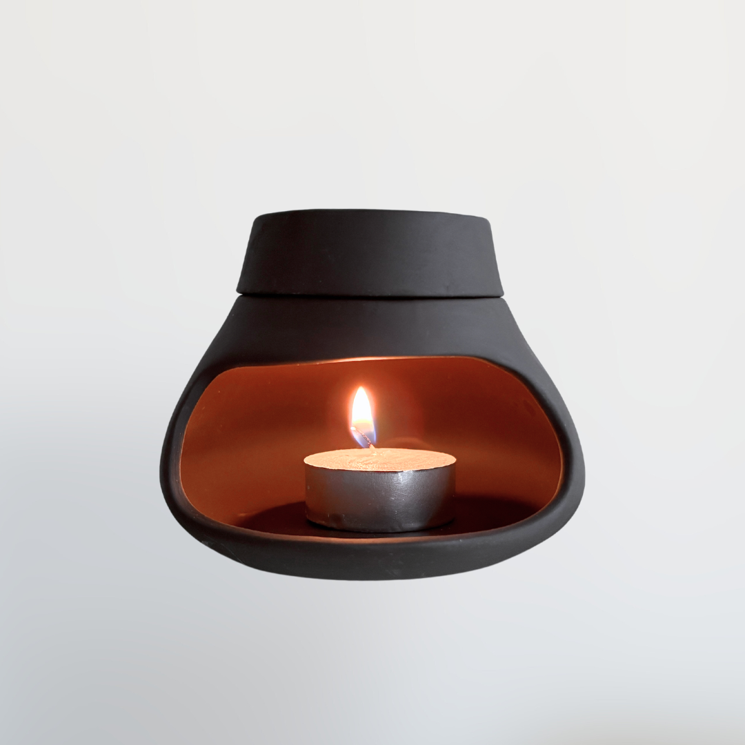 Ash Grey Oil Burner